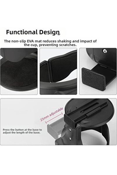 Yıldızan Terra Organik Ht-X15 In-Car Cup Holder Ventilation Cup Holder In-Car...