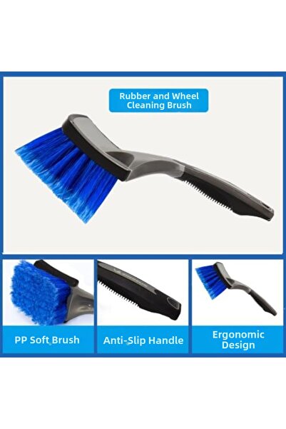 Yıldızan Terra Organik Mc42170 Car Tire and Wheel Washing Brush Terra Organik...