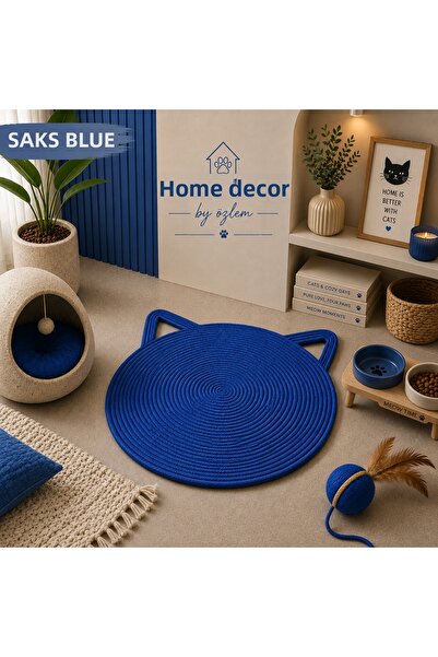 home decors by özlem Cat Dog Food Mat Food Mat Cat Accessory Handmade