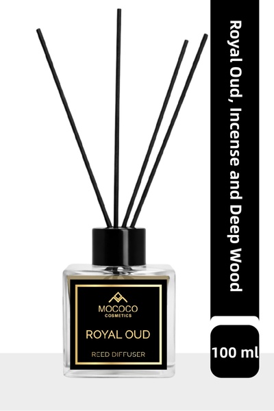 MOCOCO COSMETICS Parfum de cameră cu bețișoare de bambus Royal Oud 100 ml – D...