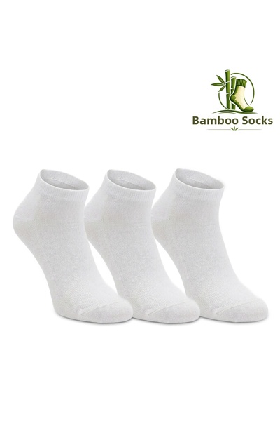 Slazenger Joyride 3-Pack Women's Bamboo White Socks