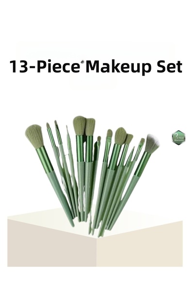 Generic Brand 13-Piece Professional Makeup Brush Set – Soft Synthetic Bristle...