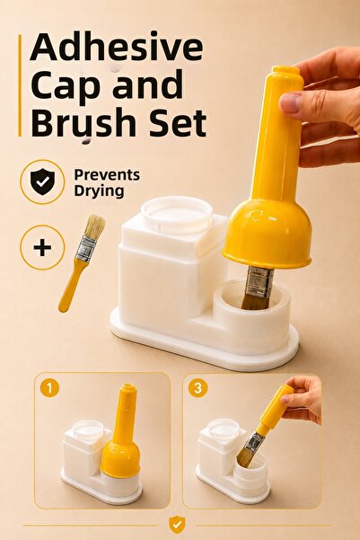 COMFORTSTEP Adhesive Container Brush Set