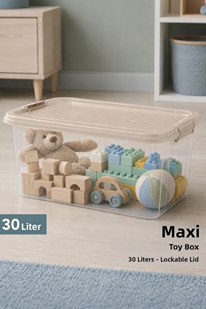 Meleni Baby Decorative Storage Box - Baby Room Organizer Toy Organizer Box wi...