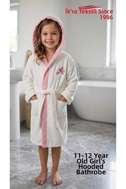 şenkahveci tekstil Single Waiter's Children's Bathrobe