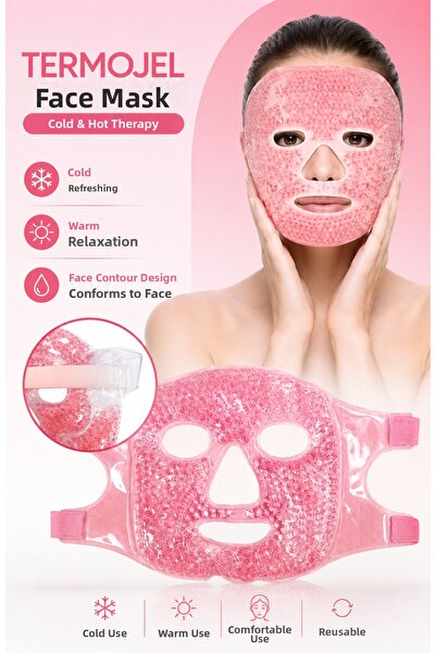 MAQYA KOZMETİK Thermogel Face Mask Hot and Cold Use Gel Beaded Facial Care Ma...