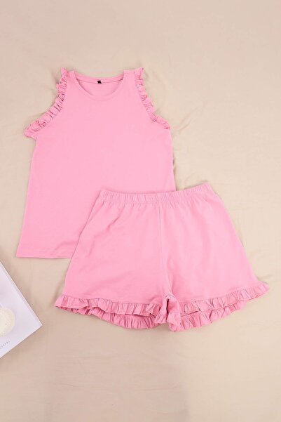 Trendyol Collection Dusty Rose 100% Cotton Plain 30/1 Openend Single Jersey K...