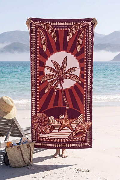 TRENDYOLMİLLA HOME Printed Beach Towel 70X140Cm Tphss26Ph00005