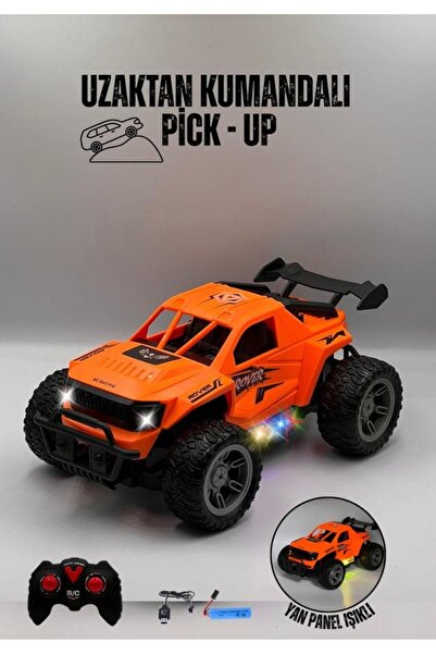 NeUygun Uzaktan Kumandalı Araba Pick Up Model Şarjlı Işıklı Full Fonksiyon Ya...