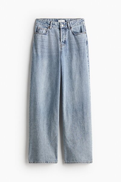 H&M Geniş Kot Pantolon