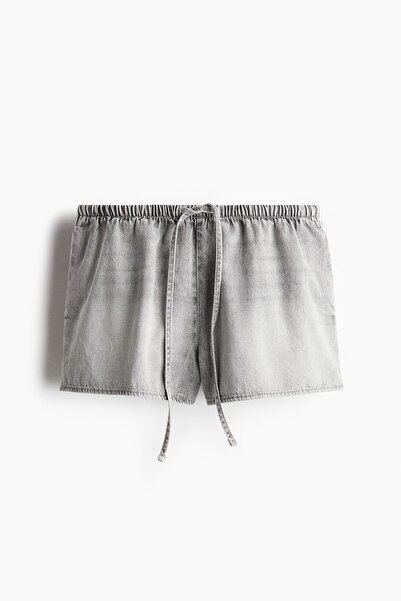 H&M Büzgü Bağlı Şort