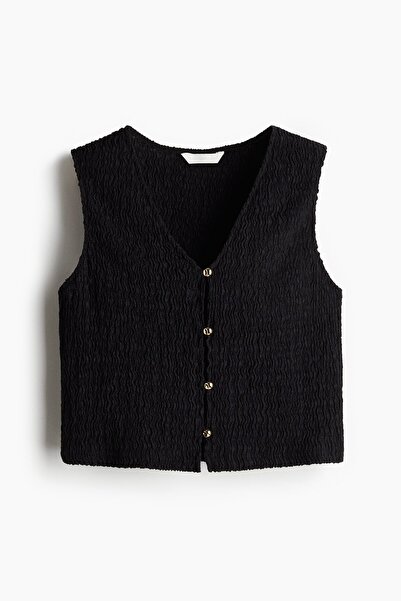 H&M Tekstüre Jarse Yelek