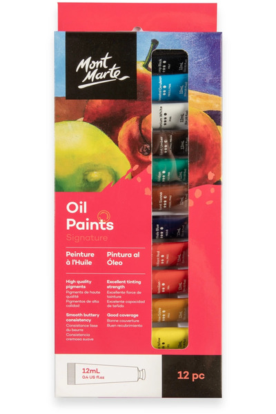 Mont Marte Yağlı Boya Seti 12 parça x 12 ml