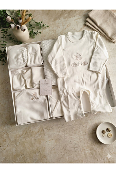 Baby Violette Hastane Çıkışı %100 Pamuklu Yenidoğan Seti