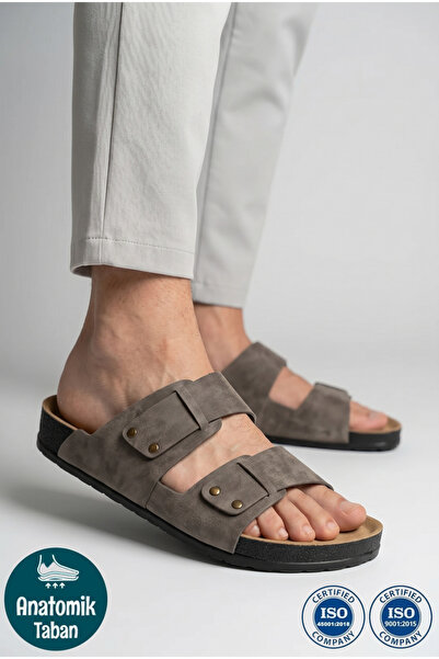 Roy Jones Comoflex Pin Spring-Summer Trend Style Men's Slippers