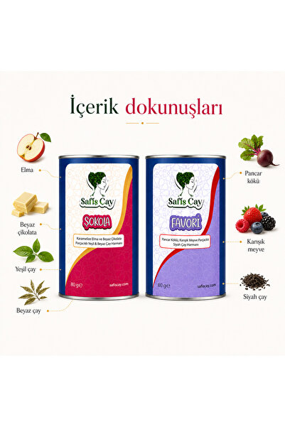 Safiş Çay Dengeli Lezzet Paketi