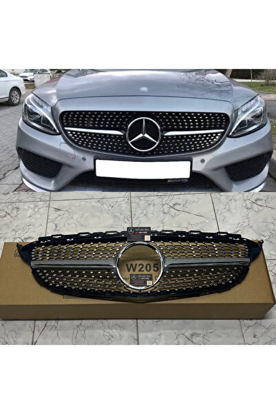 kaytaz MERCEDES W205 ELMAS uyumlu PANJUR KROM 2015-2018 AMG GERÇEK SATICI GAR...