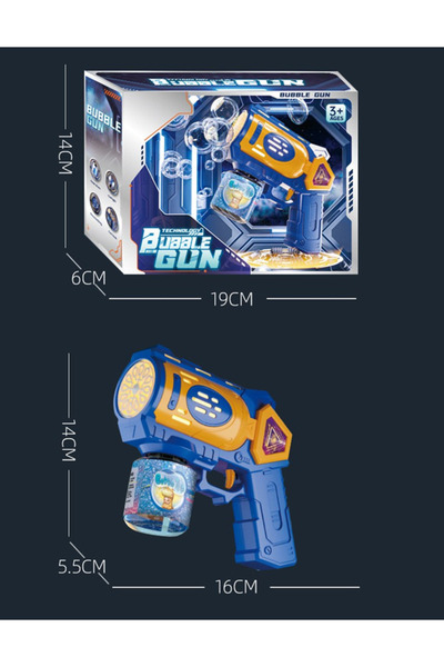 TEONA CONCEPT Jucărie de facut bule poroase, 90 de ML solutie, cu baterii
