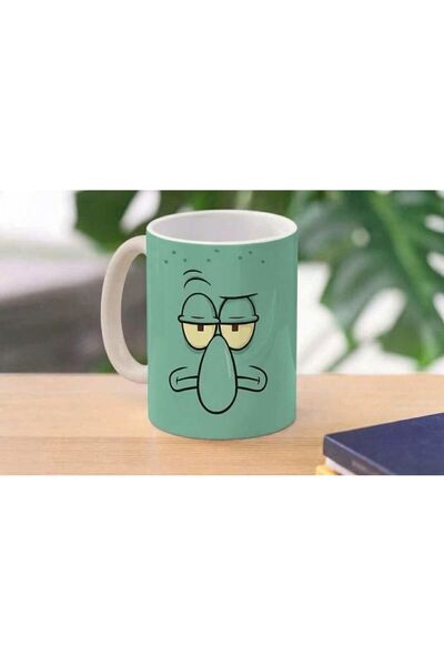 KADOREX DESIGN Fun Spongebob and Friends Faces Mug – Modern, Colorful and Eye...