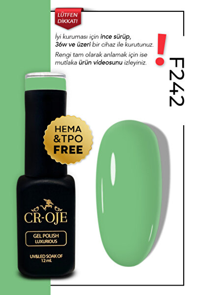 CROJE KALICI OJE F242- Yeşil (12 ML)