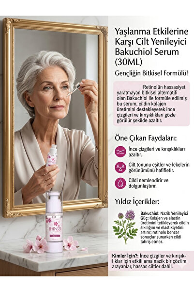 Bakuchiol Serum – Yaşlanma Karşıtı Bakım