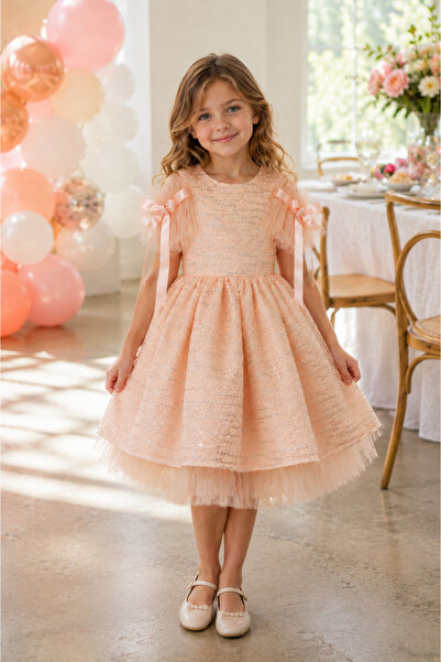 HC Kids Wear Girl's Evening Dress Graduation Party Dress