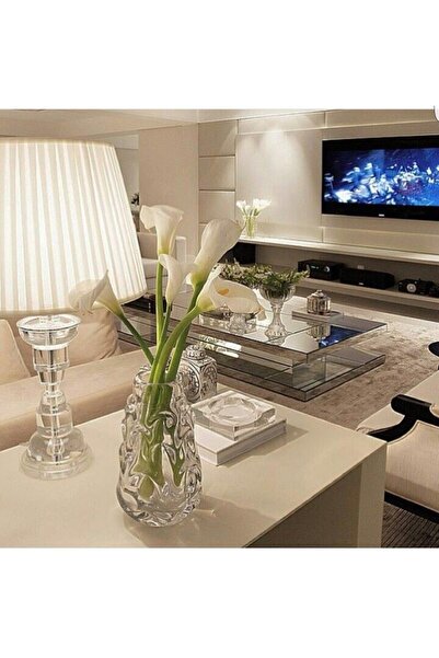 LUXURY VİLLA Luxury Füme Aynalı Orta Sehpa 80x160 Yükseklik 38cm Değişik Ayna...