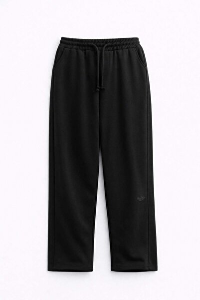 VAMOSCLO Baggy fit tracksuit bottom black