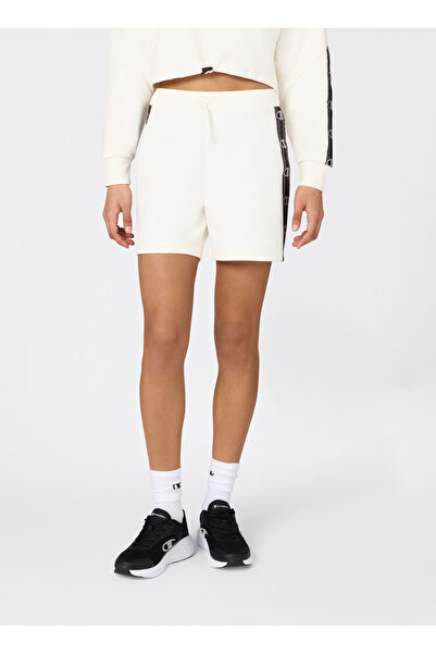 Champion 118788-YS084 Shorts Krem Kadın Şort