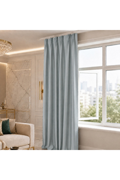 MebelPort Curtain Blackout Karartma 1/2 Pileli fonluk