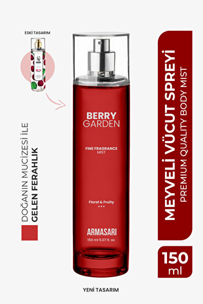 Armasari Berry Garden Parfümlü Kadın Vücut Spreyi Vücut Kokusu Vücut Misti Bo...