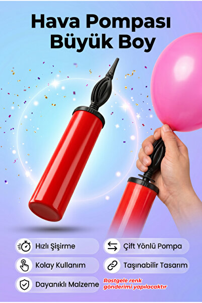 MAKAMP El Pompası Manuel – Balon & Şişme Ürün Şişirme Pompası