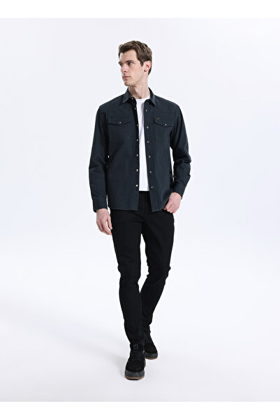 Lee Cooper Siyah Erkek Slim Fit Denim Pantolon 262 LCM 121021 JACK STAY BLACK