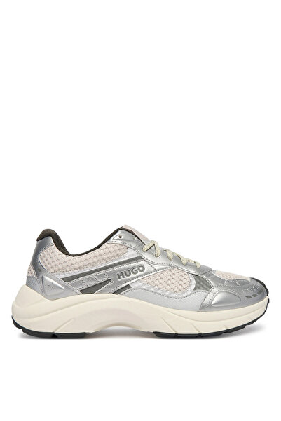 HUGO Beyaz - Gümüş Erkek Sneaker GO2_mtpu 10277978 01