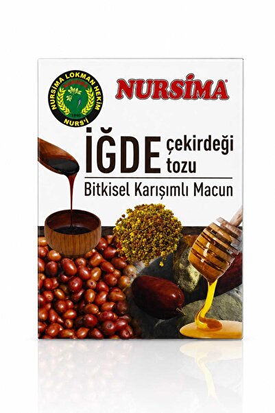 Nursima İğde Çekirdeği Tozu Bitkisel Karışımlı Macun – 240 g | Doğal Bitkisel...