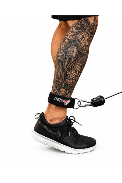 Ayak Bilek Kayışı 2 Adet Ankle Strap Kablo Çekiş Aparatı Glute Kickback Kalça Bacak Fitness Aparatı
