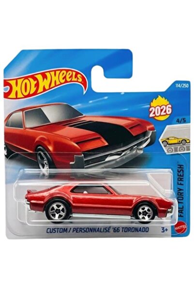 HOT WHEELS Tekli Arabalar Custom '66 Tornado JJH45 (Factory Fresh)