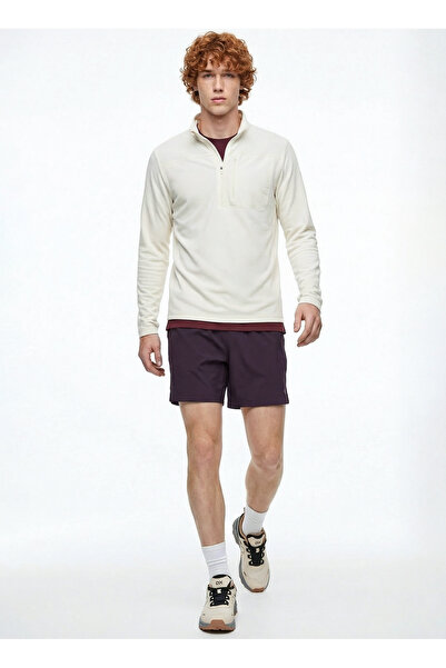 Discovery Expedition Mor Erkek Lastikli Bel Relaxed Fit Şort D6SM-SHT3701