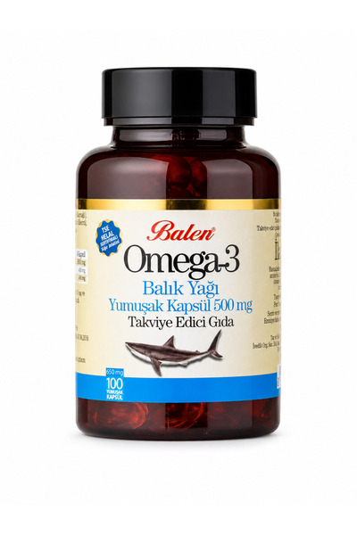 Balen Omega 3 Balık Yağı Yumuşak Kapsül 650 Mg* 100