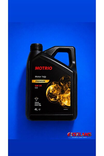 PREMIUM MOTOR YAĞI 5W30 C3 4 LİTRE (ARALIK 2025 ÜRETİM)