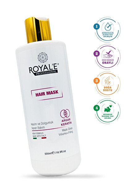 royale professional Saç Maskesi - Argan Keratin Hair Mask 500ml
