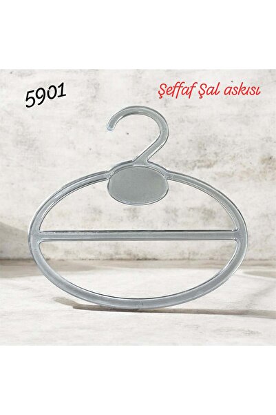 Sedef Şeffaf Şal Askısı