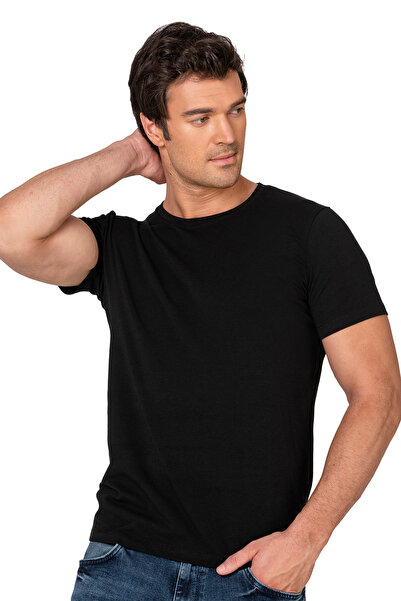 ÖZKAN underwear Özkan 0265 Men's 95% Cotton Flexible Comfortable Closed Crew ...