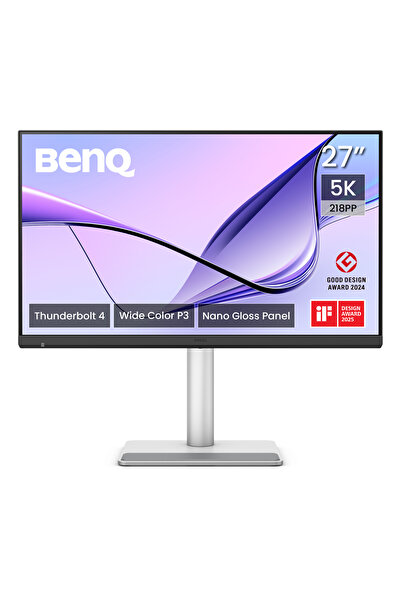 BENQ MA270S 27'' 5K IPS Mac Kullanıcıları İçin Thunderbolt 4 Destekli Nano Gl...