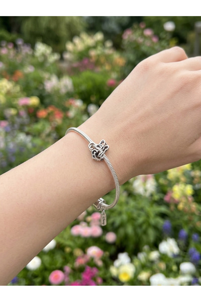 My Story Minnie mouse Figürü Gümüş Charm