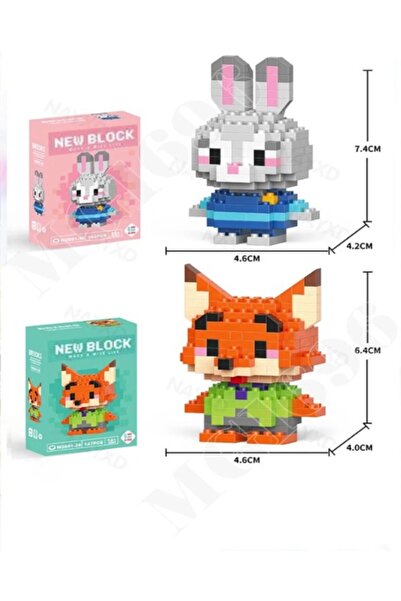 Kaptan Mavi Bricks Judy Hopps - Nick ( Orjinal kutulu )