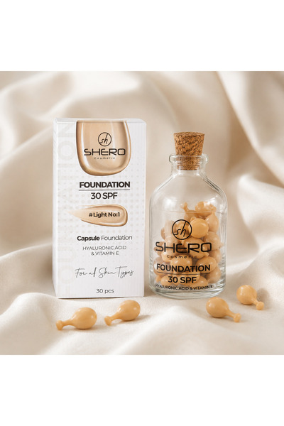 Shero Cosmetic Shero Cosmetic Kapsül Fondöten Light No:1