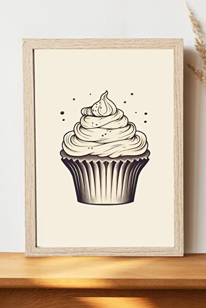 Luna Marissa Αφίσα Cupcake - Αφίσα τοίχου από γυαλιστερό χαρτί χωρίς πλαίσιο