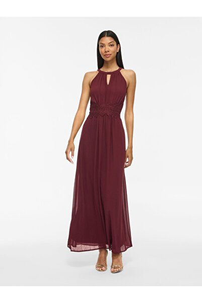 VILA Maxikleid VIMILINA Neckholder