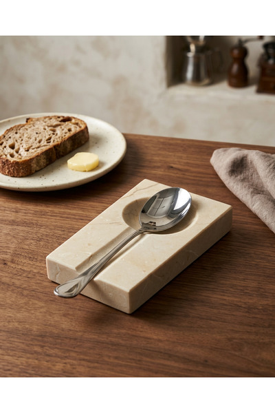 MIARIK DESIGN & DEKORASYON Bej Mermer Kaşıklık